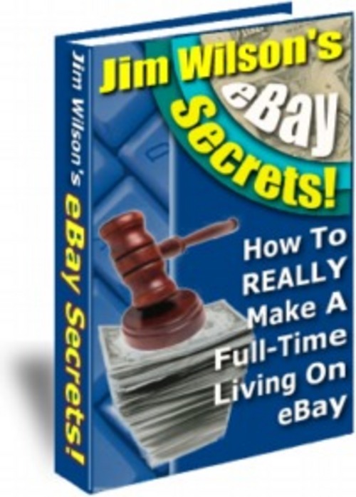 Product picture Jim Wilsons eBay Secrets Version Full